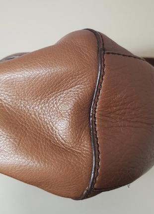 Сумка кросс боди fossil сумка через плечо натуральная кожа клатч6 фото