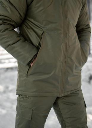 Зимний водонепроницаемый  тактический костюм  leader  omni-heat3 фото