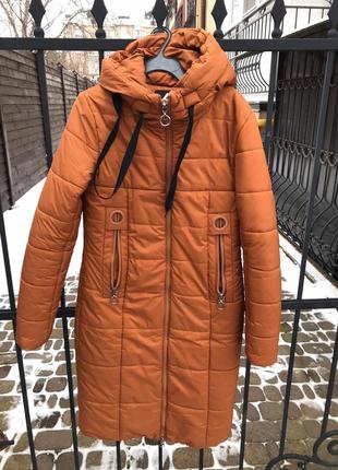 Фото 423 зимова курточка розмір l