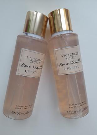 Спрей victoria's secret crystal bare vanilla crystal3 фото