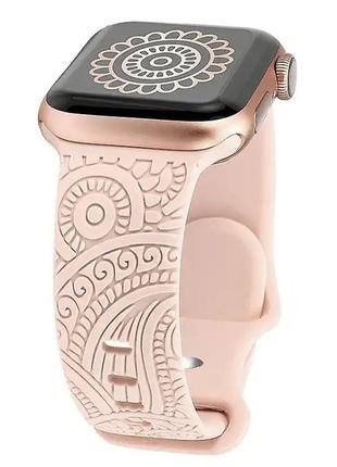 Ремешок для apple watch 38/40/41 мм (розовый)