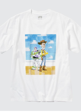 Футболка unisex pixar art ut від uniqlo