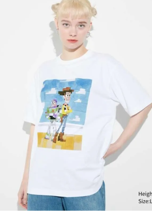 Футболка unisex pixar art ut від uniqlo3 фото