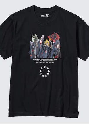 Футболка uniqlo из серии naruto ut1 фото