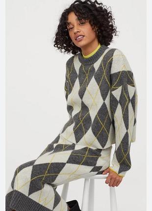 Pringle of scotland x h&amp;m костюм светер юбка