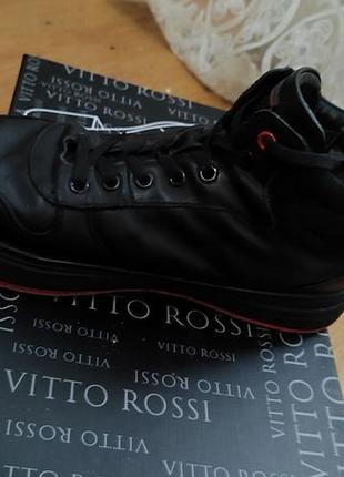 Кожаная зимняя обувь мужская vitto rossi5 фото