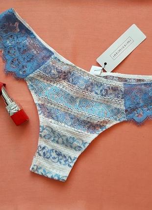 Мереживні трусики бразиліани intimissimi