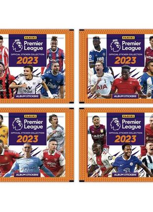 Наклейки panini premier league 2023