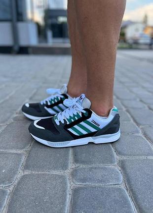 Adidas zx 8000 white green grey