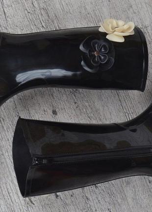 Резиновые сапоги в стиле channel, размер 36, состояние идеально