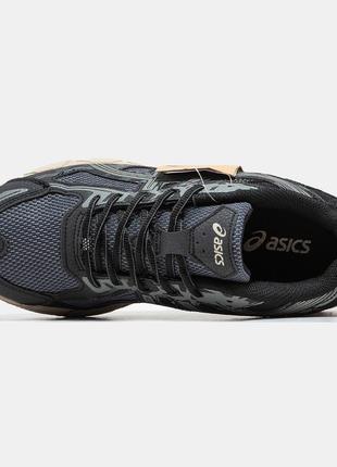 Мужские кроссовки asics gel venture 6 black beige 40-42-43-44-455 фото