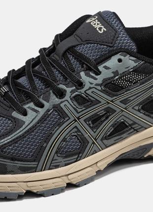 Мужские кроссовки asics gel venture 6 black beige 40-42-43-44-459 фото