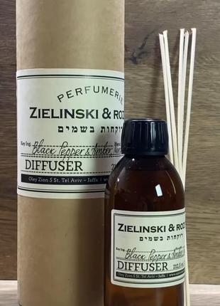 Аромодиффузор zielinski & rozen black pepper & amber, neroli