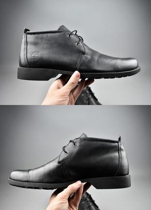 Мужские классические туфли ботинки timberland chukka waterproof4 фото