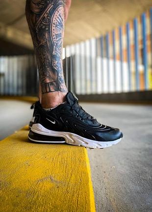 Nike air max 270 react eng black white