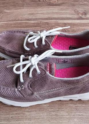 Кроссовки мокасины skechers. размер 38.