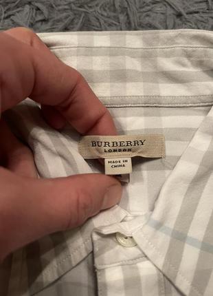 Burberry novastar стильная блузка рубашка в клетку от премиум бренда4 фото