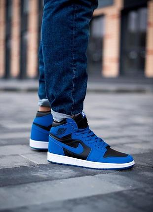Jordan retro 1 high blue black
