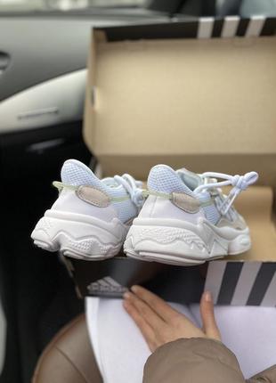 Кроссовки adidas ozweego white3 фото