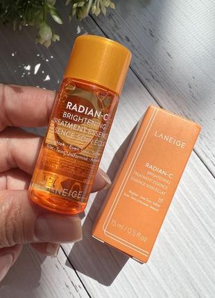 Radian-c brightening treatment essence hydrate &amp; brighten 🟧 эссенция для лица с витамином с