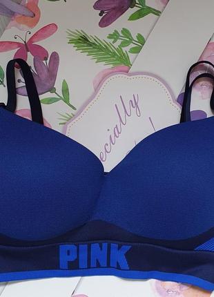 Спортивный топ victoria's secret pink cool & comfy bra4 фото