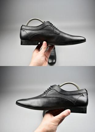 Чоловічі туфлі класичні чорні  zara4 фото