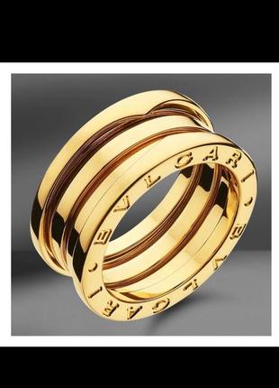 Каблучка пружинка стиль bvlgari