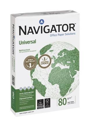 Папір navigator universal а4 80 г/м2 500 аркушів клас а1 фото