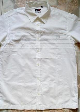 Белая рубашка quiksilver