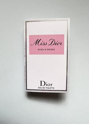 Dior miss dior rose n´roses пробник 1мл2 фото