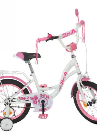 Велосипед детский prof1 y1625 16 дюймов, розовый melmil1 фото