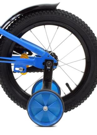 Велосипед детский prof1 y14223-1 14 дюймов, синий melmil5 фото