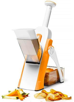 Мультислайсер тёрка для овощей brava spring slicer 9462 salemarket