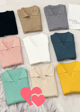 Зеленая свежесть: трикотажная кофта поло для стильного образа6 фото