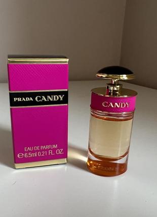 Prada candy eau de parfum миниатюра 6.5ml