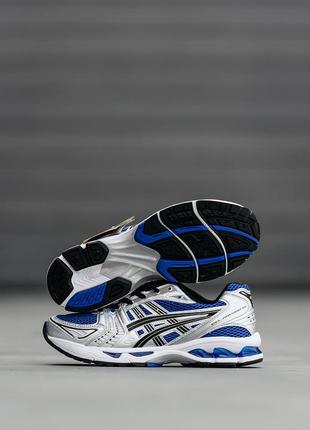 Чоловічі кросівки asics gel-kayano 14 silver blue 416 фото