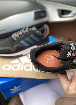 Кроссовки adidas zx 500 black кросівки
