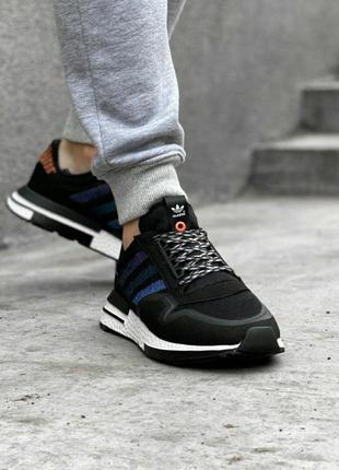 Кроссовки adidas zx 500 black кросівки