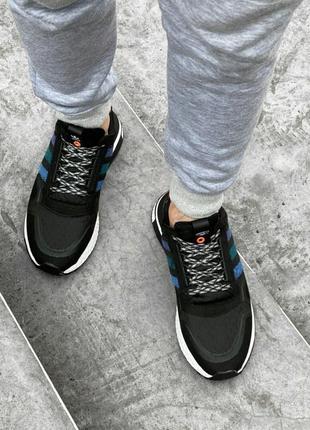Кроссовки adidas zx 500 black кросівки