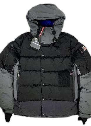 Зимняя куртка moncler, цвет серый, разные размеры