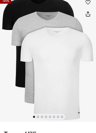 Tommy hilfiger
белая классическая футболка 
premium essentialis 
regular fit
