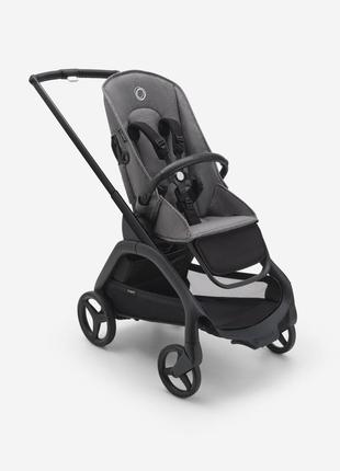 Коляска прогулянкова (без капюшона) bugaboo dragonfly, black/grey melange ( 100047023)