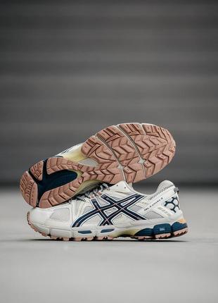 Мужские кроссовки asics gel-kahana 8 beige blue 423 фото