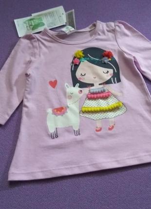 Реглан benetton c&a для девочки дівчинки