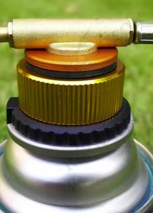 Переходник из резьбы на цанге для газовой горелки. переходник на цанговый баллон