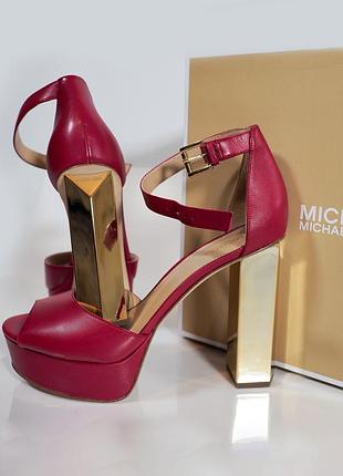 Босоніжки michael kors, туфлі michael kors, туфлі на платформі