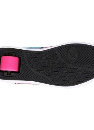 Роликові кросівки heelys x minecraft pro 20 aqua pink black (32)2 фото