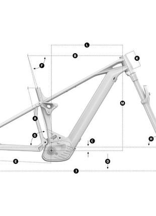 Електровелосипед mondraker crafty r 29" t-m, nimbus grey / black (2023/2024) (10.23325)4 фото