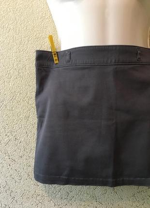 Легкая джинсовая стрейчевая юбка/мини юбочка2 фото