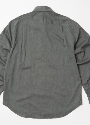 Brioni&nbsp;gray shirt&nbsp;&nbsp;мужская рубашка6 фото